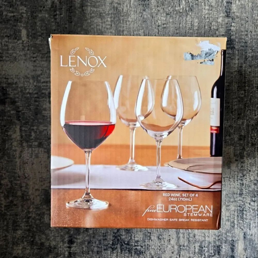 Lenox set of 4 glasses